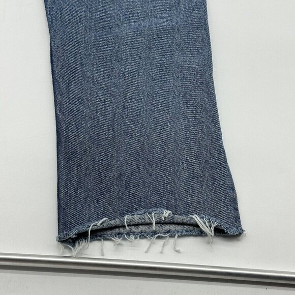 Levi's Premium 501 Original Cropped Women's Sz 30x26 Button Fly Distressed Jeans - Picture 11 of 14